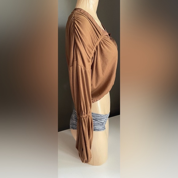 Free People~Banyan Tree Brown~Dakota Crop - Picture 2 of 10